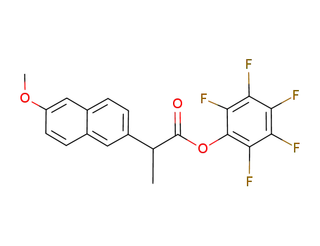 pentafluorophenyl (+/-)-2-(6-methoxynaphth-2-yl)propionate
