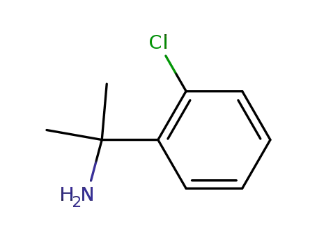 Molecular Structure of 50481-48-6 (2-(2-CHLOROPHENYL)PROPAN-2-AMINE HYDROCHLORIDE)
