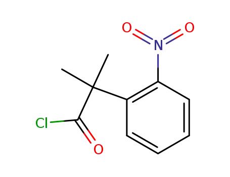 2-메틸-2-(2-니트로페닐)프로파노일 클로라이드