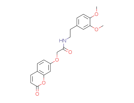 N-(3,4-dimethoxyphenethyl)-2-((2-oxo-2H-chromen-7-yl)oxy)acetamide