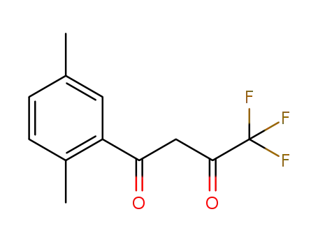 1- (2,5- 디메틸 페닐) -4,4,4- 트리 플루오로 부탄 -1,3- 디온