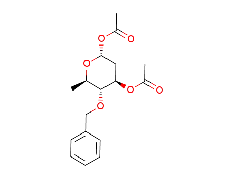 1,3-di-O-acetyl-4-O-benzyl-2,6-dideoxy-α-D-mannopyranose