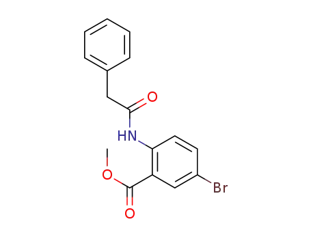 methyl 5-bromo-2-(2-phenylacetamido)benzoate