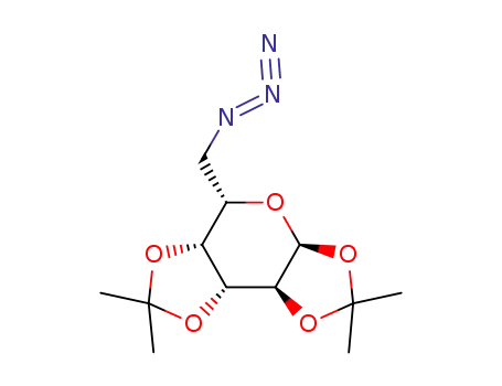 6-azido-1,2,3,4-di-O-isopropylidene-6-deoxy-α-L-galactopyranoside