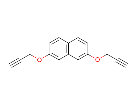 Molecular Structure of 20009-44-3 (Naphthalene, 2,7-bis(2-propynyloxy)-)