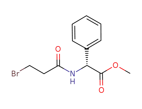 methyl (2R)-2-(3-bromopropanamido)-2-phenylacetate