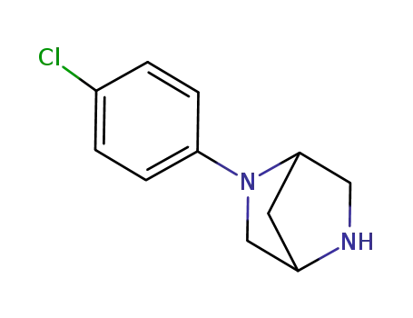 Molecular Structure of 198988-88-4 ((1S,4S)-2-(4-CHLOROPHENYL)-2,5-DIAZABICYCLO[2.2.1]HEPTANE HBR)