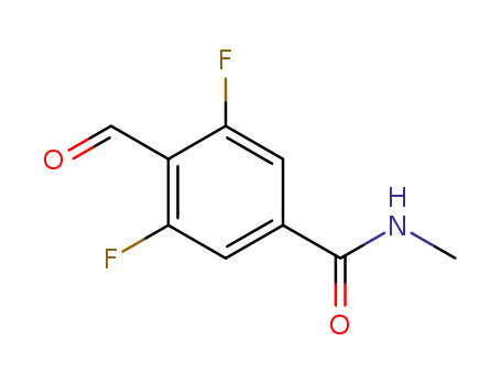 3,5-difluoro-4-formyl-N-methylbenzamide