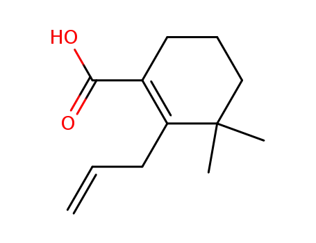 1-Cyclohexene-1-carboxylic acid, 3,3-dimethyl-2-(2-propenyl)-