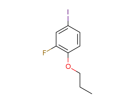 Molecular Structure of 1608148-31-7 (3-fluoro-4-propoxyiodobenzene)