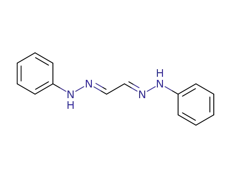 Molecular Structure of 29841-71-2 (Ethanedial, bis(phenylhydrazone), (E,E)-)