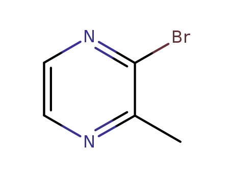 Molecular Structure of 120984-76-1 (2-BROMO-3-METHYLPYRAZINE)