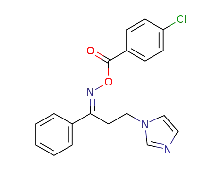 (E)-3-(1H-imidazol-1-yl)-1-phenylpropan-1-one O-4-chlorobenzoyl oxime