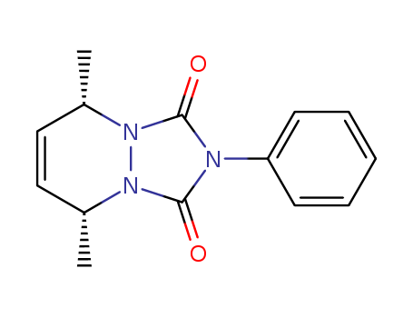 Molecular Structure of 109065-18-1 (1H-[1,2,4]Triazolo[1,2-a]pyridazine-1,3(2H)-dione,
5,8-dihydro-5,8-dimethyl-2-phenyl-, cis-)