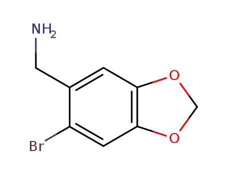 1-bromo-6-aminomethyl-3,4-(methylenedioxy)-benzene