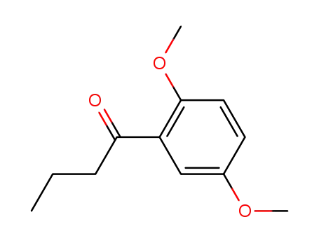 Molecular Structure of 54419-64-6 (2-5-dimethoxybutyrophenone)