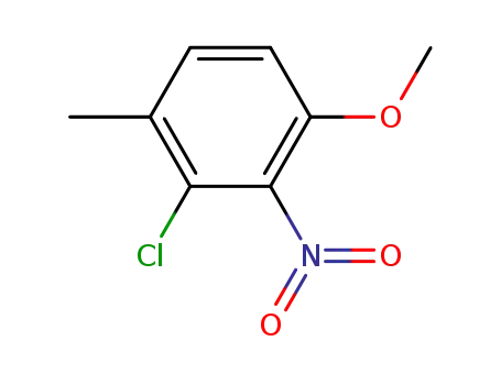 3-Chloro-1-methoxy-4-methyl-2-nitrobenzene