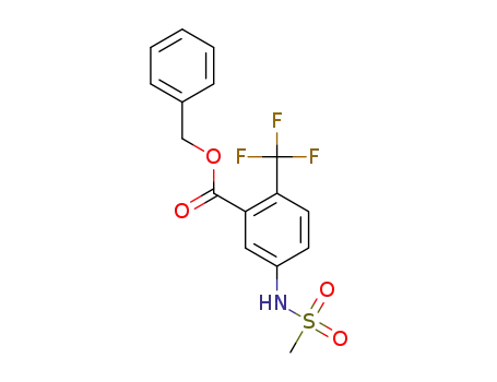 benzyl 5-(methylsulfonamido)-2-(trifluoromethyl)benzoate