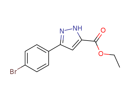 5-(4-Bromo-phenyl)-1H-pyrazole-3-carboxylic acid ethyl ester