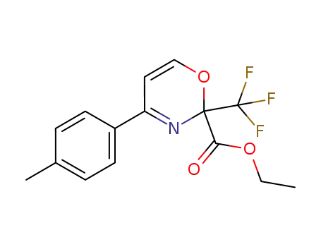 ethyl 4-(4-methylphenyl)-2-trifluoromethyl-2H-1,3-oxazine-2-carboxylate