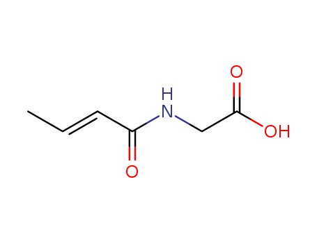 2-(But-2-enoylamino)acetic acid cas  71428-89-2