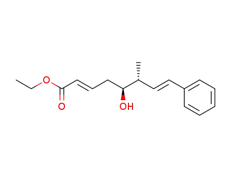 (2E,5S,6R,7E)-ethyl 5-hydroxy-6-methyl-8-phenylocta-2,7-dienoate