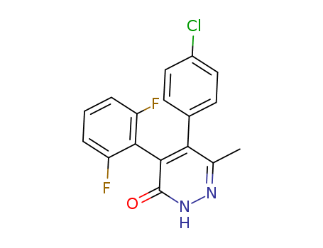 5-(4-Chloro-phenyl)-4-(2,6-difluoro-phenyl)-6-methyl-pyridazin-3-ol