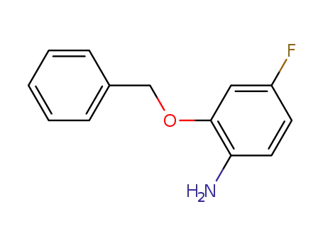 Molecular Structure of 159471-73-5 (2-(benzyloxy)-4-fluoroaniline)