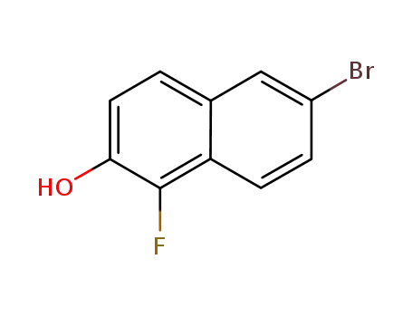 6-Bromo-1-fluoronaphthalen-2-OL