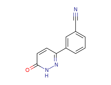 3-(6-Oxo-1,6-dihydro-3-pyridazinyl)benzonitrile