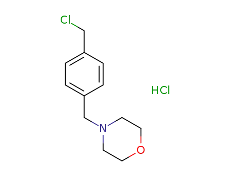4-(4-(chloromethyl)benzyl)morpholine hydrochloride
