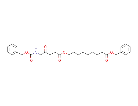 Molecular Structure of 1552322-00-5 (8-(benzyloxycarbonyl)octyl 5-(Cbz-amino)-4-oxopentanoate)