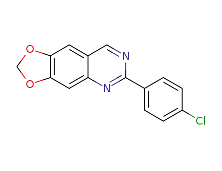 6,7-methylenedioxy-2-(4-chlorophenyl)quinazoline