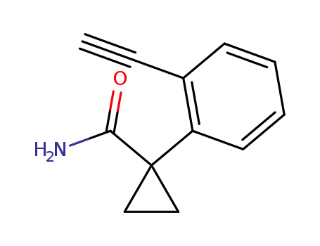 1-(2-ethynyl phenyl)cyclopropanecarboxamide