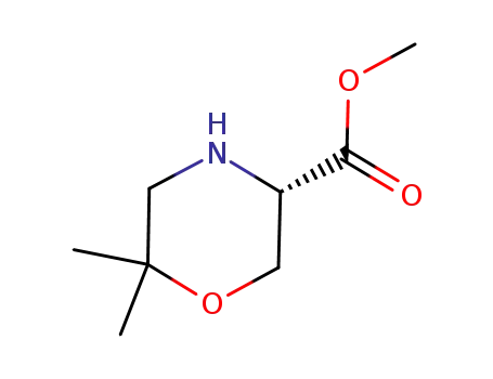 (S)-메틸 6,6-디메틸-모르폴린-3-카르복실레이트
