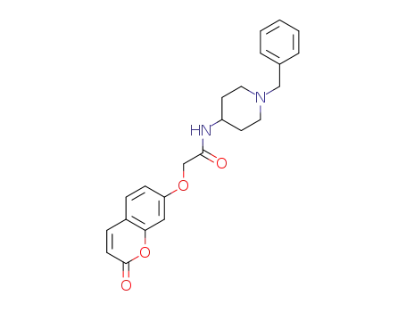 N-(1-benzylpiperidin-4-yl)-2-((2-oxo-2H-chromen-7-yl)oxy)acetamide