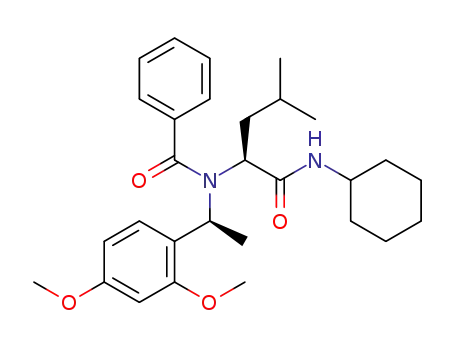 N-[1-(cyclohexylamino)-4-methyl-1-oxopentan-2-yl]-N-[1-(2,4-dimethoxyphenyl)ethyl]benzamide