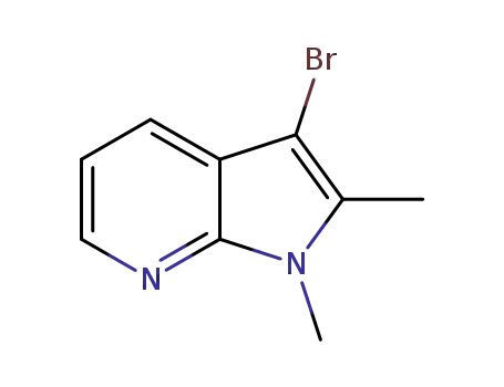 1,2-dimethyl-3-bromine-7-azaindole