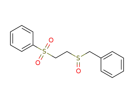 {[2-(benzylsulfinyl)ethyl]sulfonyl}benzene
