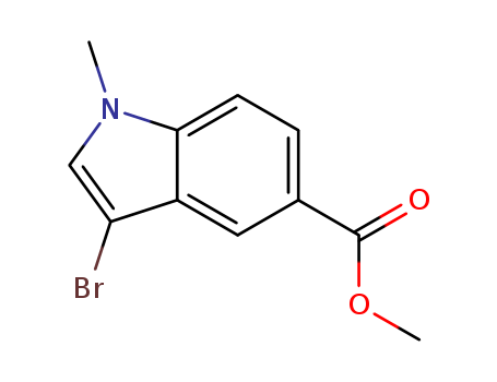 methyl 3-bromo-1-methyl-1H-indole-5-carboxylate