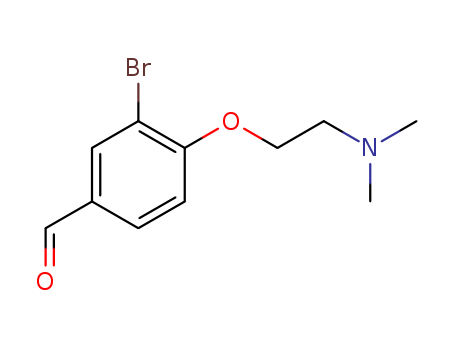 3-Bromo-4-[2-(dimethylamino)ethoxy]benzaldehyde