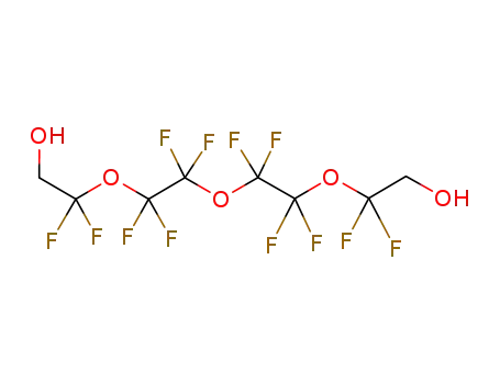 Molecular Structure of 330562-44-2 (1H,1H,11H,11H-PERFLUORO-3,6,9-TRIOXAUNDECANE-1,11-DIOL)