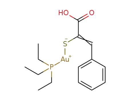 C<sub>15</sub>H<sub>22</sub>AuO<sub>2</sub>PS