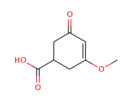 3-Cyclohexene-1-carboxylic acid, 3-methoxy-5-oxo-