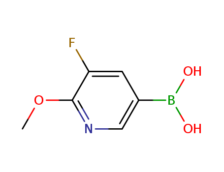 (5-FLUORO-6-METHOXY-3-PYRIDYL)BORONIC ACID 856250-60-7