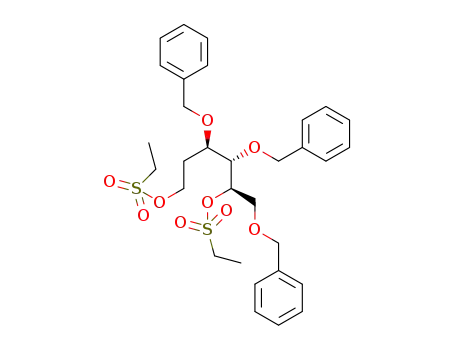 (2R,3S,4R)-1,3,4-tris(benzyloxy)hexane-2,5-diethylsulfonate