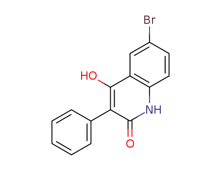 6-bromo-4-hydroxy-3-phenylquinolin-2(1H)-one