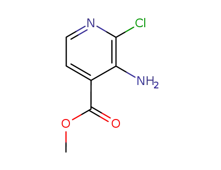 Molecular Structure of 173435-41-1 (3-AMINO-2-CHLORO-ISONICOTINIC ACID METHYL ESTER)