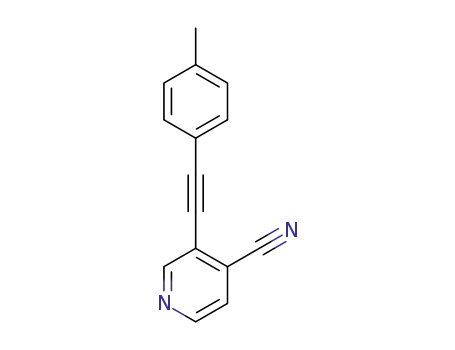 4-cyano-3-(4-methylphenylethynyl)pyridine