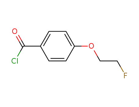 Benzoyl chloride, 4-(2-fluoroethoxy)- (9CI)
